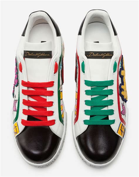 dolce and gabbana colorful shoes.